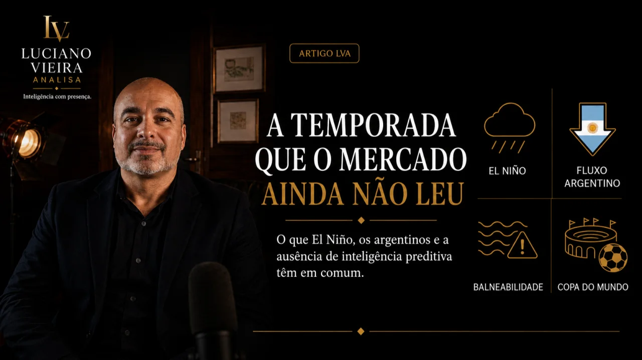A temporada que o mercado ainda não leu.