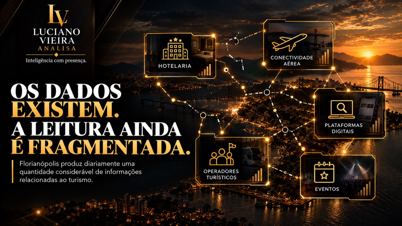 Os dados do turismo de Florianópolis existem, mas a leitura ainda é fragmentada