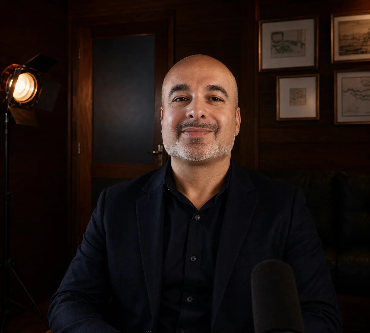 Retrato de Luciano Vieira